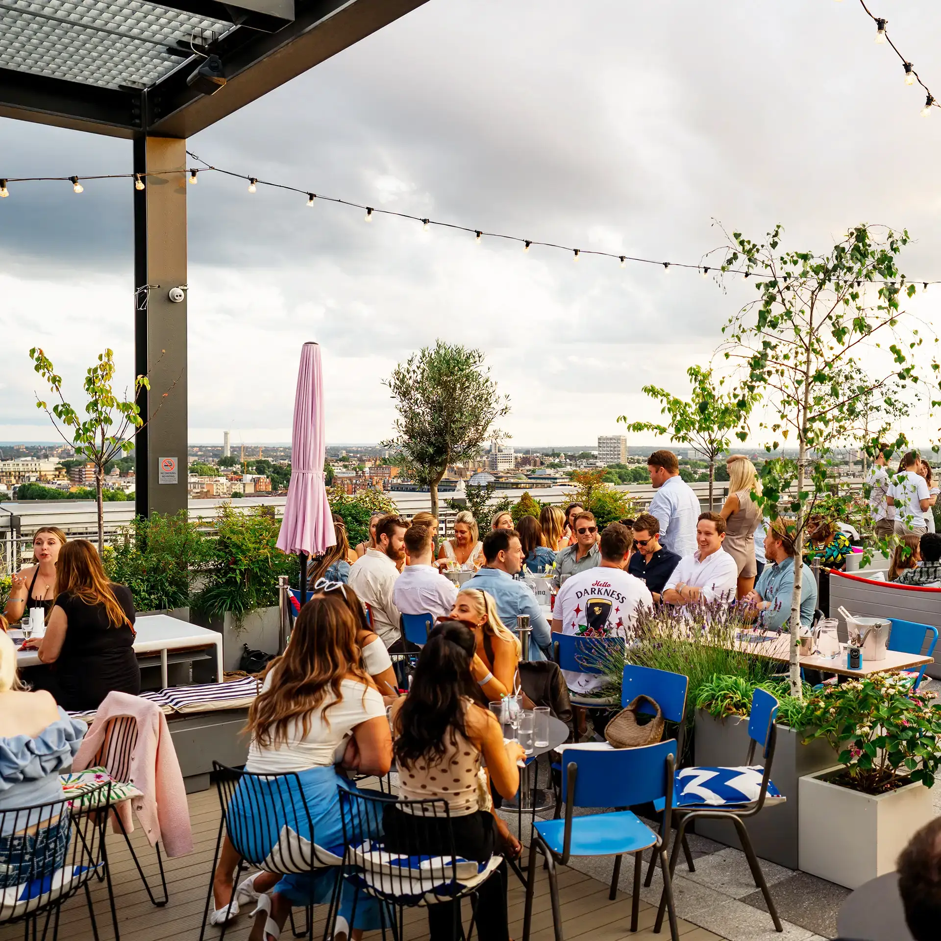 London rooftop corporate and social events venue perfect for parties Skylark Paddington roof top bar